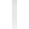 Ekena Millwork Flat Panel PVC Pilaster w/Decorative Capital & Base, 10"W x 60"H x 2"P PILP10X060FP02-2 - alternate 4